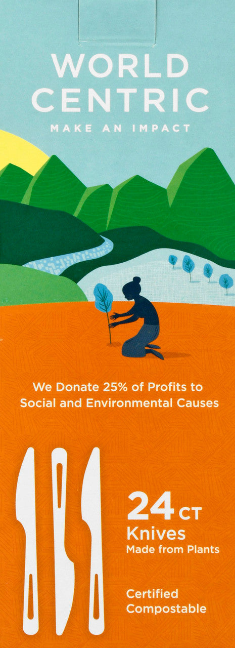 W C CORN STARCH KNIVES ( 12 X 24 CT )